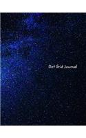 Dot Grid Journal: Milky Way Galaxy Dot Grid Journal