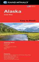 Rand McNally Easy to Read: Alaska State Map