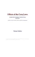 Effects of the Corn Laws (Webster's German Thesaurus Edition)