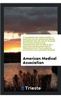 A HANDBOOK OF USEFUL DRUGS. A SELECTED L