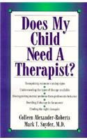 Does My Child Need a Therapist?