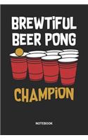 Beer Pong Notebook