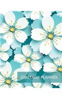 2020 Daily Planner: (8x10 Full Page a Day Planner)