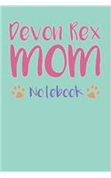 Devon Rex Mom Composition Notebook of Cat Mom Journal