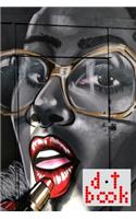 The Dot Book - A Dot Grid Notebook for Graphic Designers - Graffiti Series: 65