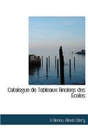 Catalogue de Tableaux Anciens Des Écoles