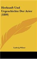 Herkunft Und Urgeschichte Der Arier (1899)