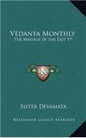 Vedanta Monthly