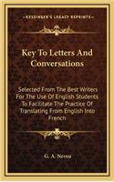 Key to Letters and Conversations