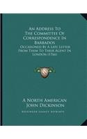 An Address To The Committee Of Correspondence In Barbados