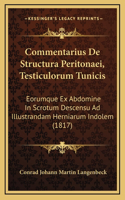 Commentarius De Structura Peritonaei, Testiculorum Tunicis