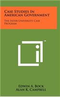 Case Studies in American Government