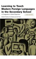Learning to Teach Modern Languages in the Secondary School