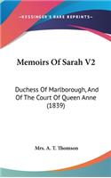 Memoirs of Sarah V2