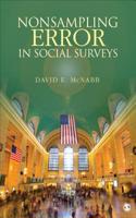 Nonsampling Error in Social Surveys: (English)