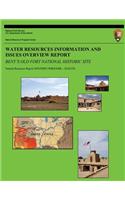 Water Resources Information and Issues Overview Report