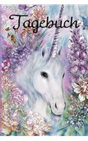 Tagebuch: Einhorn Tagebuch für Mädchen mit liebevoll gestalteten Seiten zum Ausfüllen