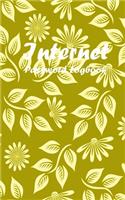 Internet Password Logbook