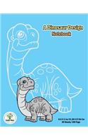 A dinosaur Design Notebook