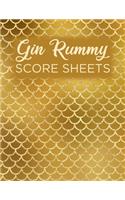 Gin Rummy Score Sheets: A pad of scoresheets: Perfect for scorekeeping: Vol. 4