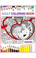 adult coloring books for Women large print
