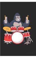 Gorilla Drummer