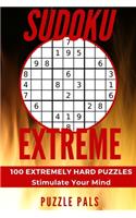Sudoku Extreme: 100 Extremely Hard Puzzles(Sudoku Puzzles)
