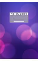 Notizbuch A5 Muster Lila Funkeln
