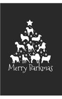Christmas Doggo Barkmas Notebook: Notebook / 6x9 Zoll / 120 ruled Pages