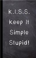 Kiss - Keep It Simple Stupid!: Dot Grid Recovery Journal - A Journaling Notebook for Recovery, Self Help and Positivity