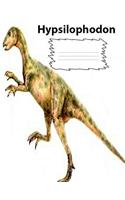 Hypsilophodon Dinosaur college rule lined paper Composition Book