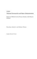 Improved Models for the Porous Surface with Passive Control