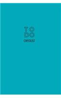To Do Checklist: To Do Journal with Checkboxes for Daily Tasks and Staying Organized Cornflower Blue