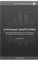 Chicago Sketches - Pen & Ink Backpack Series 1