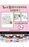 Labyrinthe für Kinder (Labyrinthe - Band 1): 25 vollfarbig bedruckbare Labyrinth-Arbeitsblätter für Vorschul-/Kindergartenkinder(23 Labyrinthe Für Kinder)