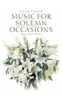 Music for Solemn Occasions