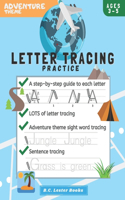 Adventure Theme Letter Tracing Practice