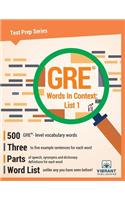 GRE Words In Context