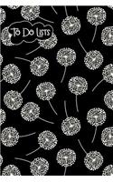 To-Do List Notebook Dandelions Pattern 6