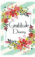 Gratitude Diary: A Daily Gratitude Journal:6" x 9" For Daily Thanksgiving & Reflection, Gratitude Prompt