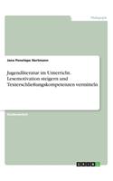 Jugendliteratur im Unterricht. Lesemotivation steigern und Texterschließungskompetenzen vermitteln