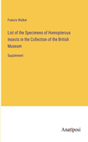 List of the Specimens of Homopterous Insects in the Collection of the British Museum