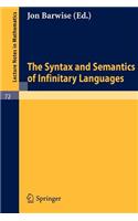 Syntax and Semantics of Infinitary Languages