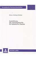 Aushoehlung Der Individualrechte Fuer Fiskalische Zwecke