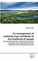 Co-management of wetlands may contribute to the livelihood of people