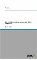 Die militärische Intervention der NATO im Kosovo