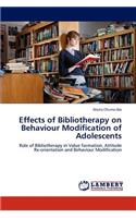 Effects of Bibliotherapy on Behaviour Modification of Adolescents: (English)