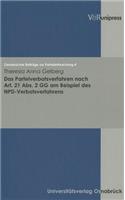 Das Parteiverbotsverfahren Nach Art. 21 Abs. 2 Gg Am Beispiel Des Npd-Verbotsverfahrens