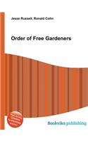 Order of Free Gardeners: (English)