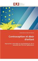 Contraception Et D�sir d'Enfant